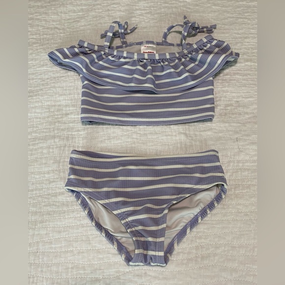 Bundle of Two Hanna Andersson Bikini Sets, Green and Purple, Size 6-7 GUC - Picture 9 of 15